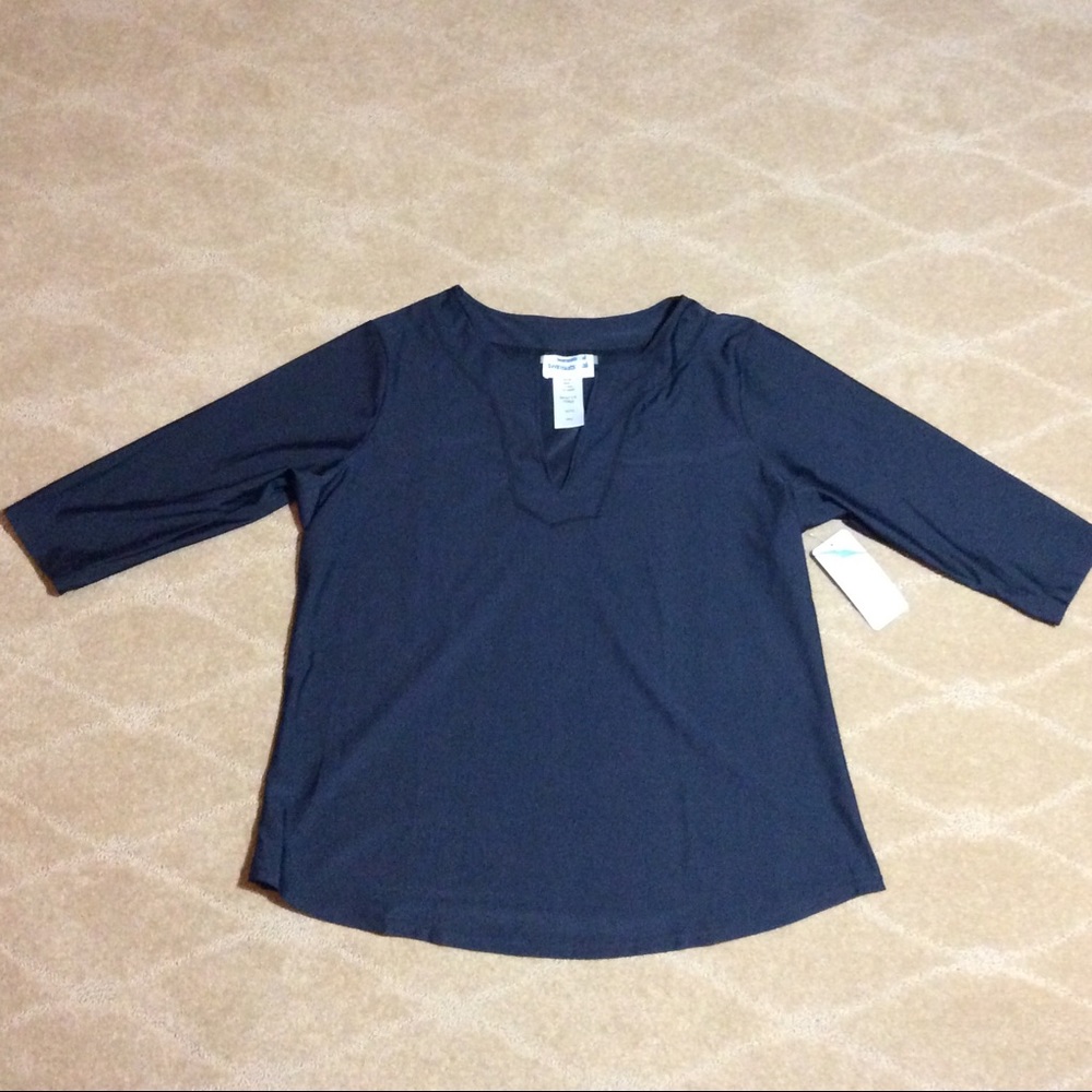 Swimsuits For All NWT 3/4 Sleeve Swim Tee, 10/12